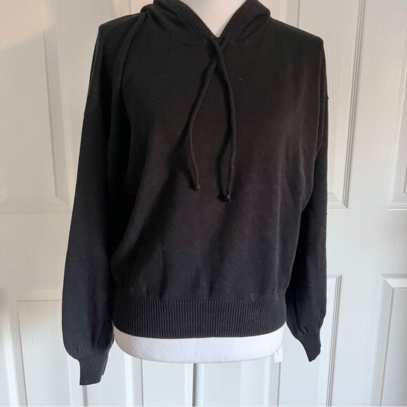 Christy Dawn The Salem Sweater Cotton Cashmere Blend Black Medium - Picture 3 of 8